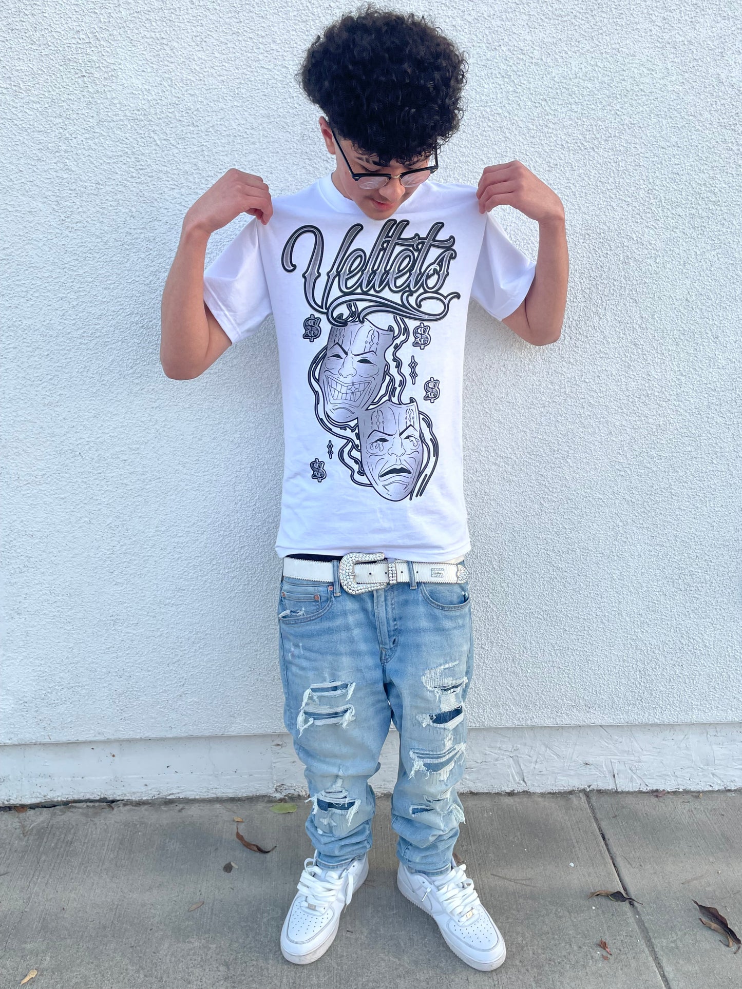 Laugh Now Cry Later Shirt (White)
