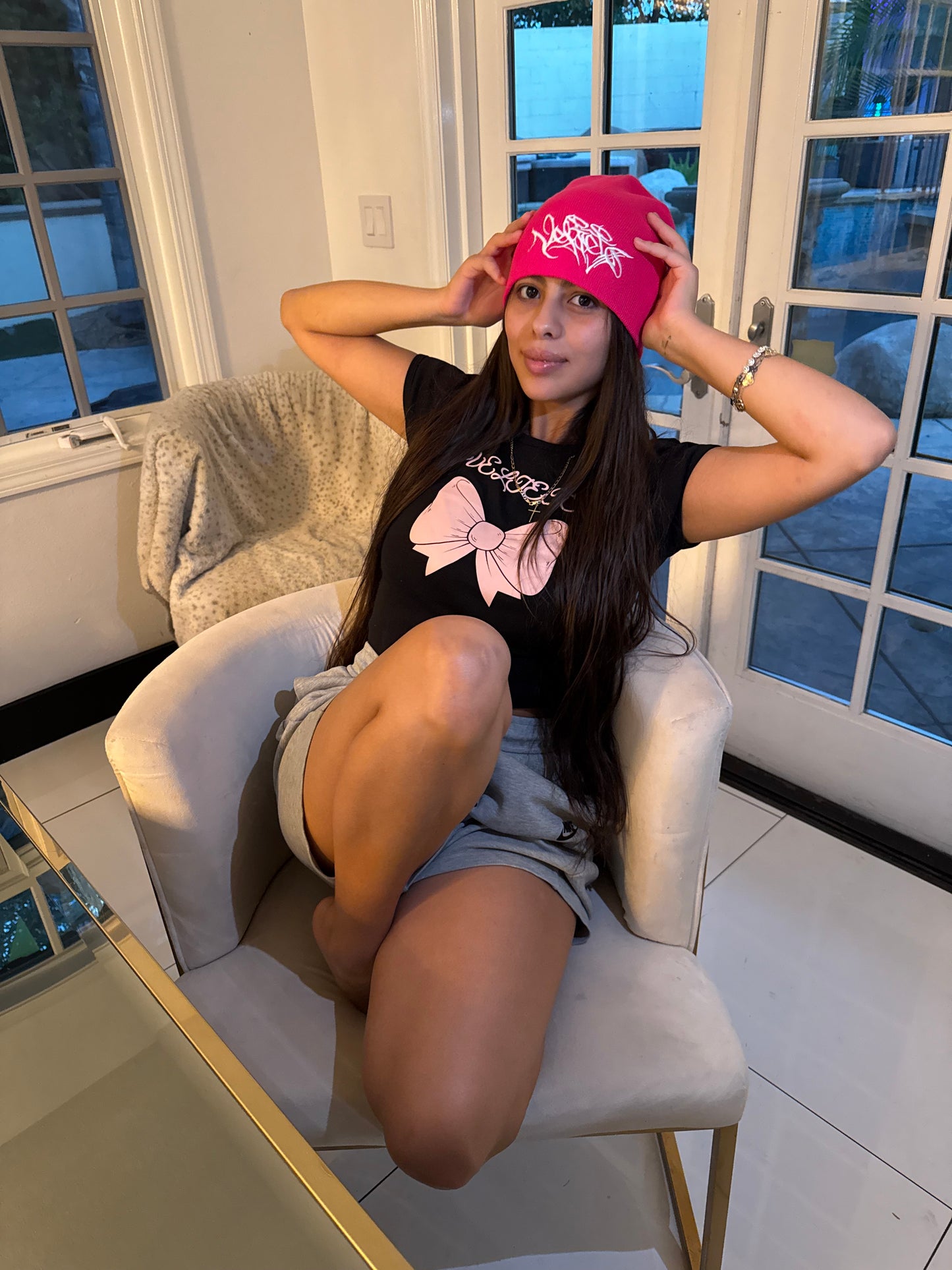 Hot Pink Beanie