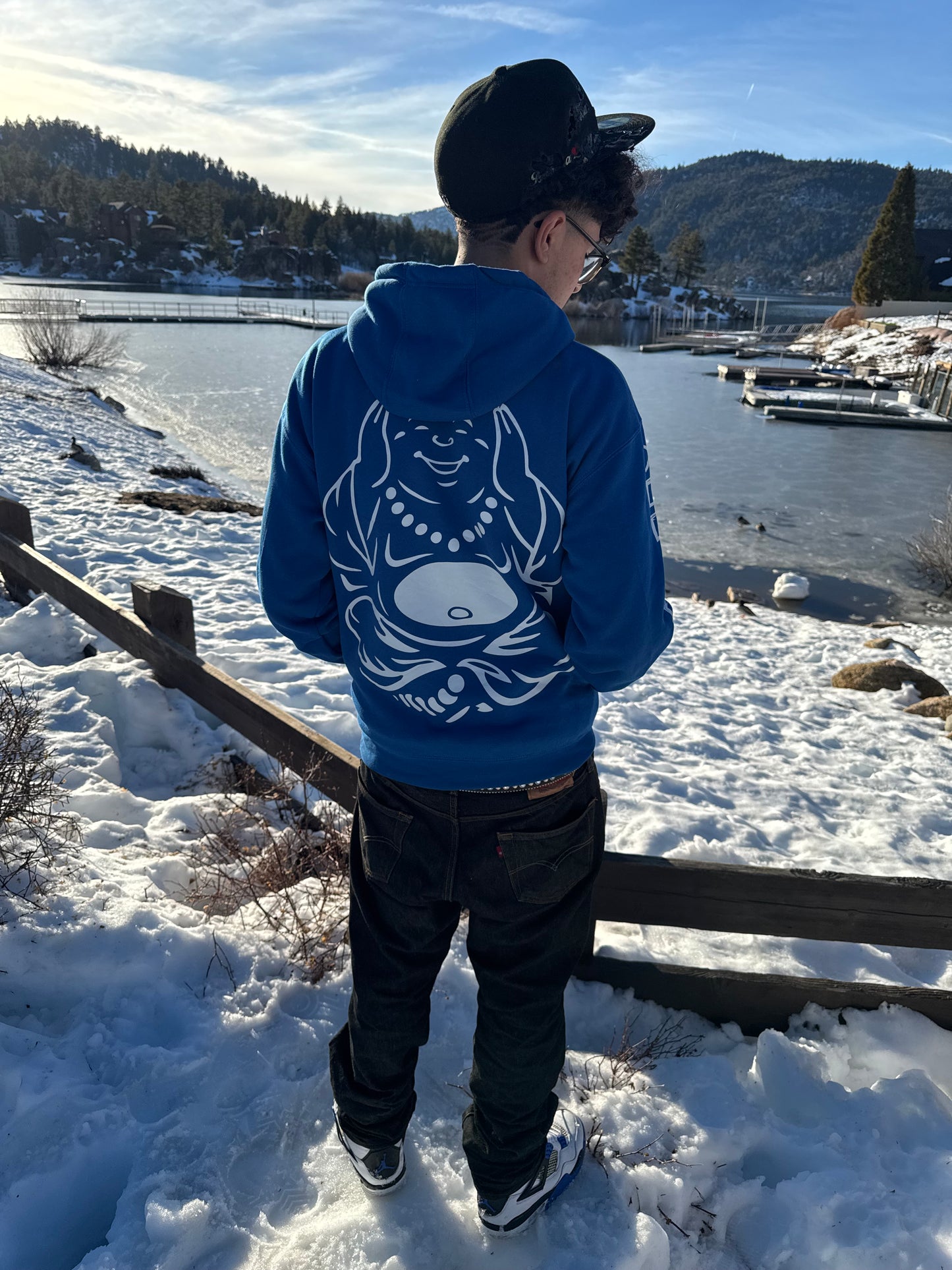Trust Nobody Hoodie *BLUE*