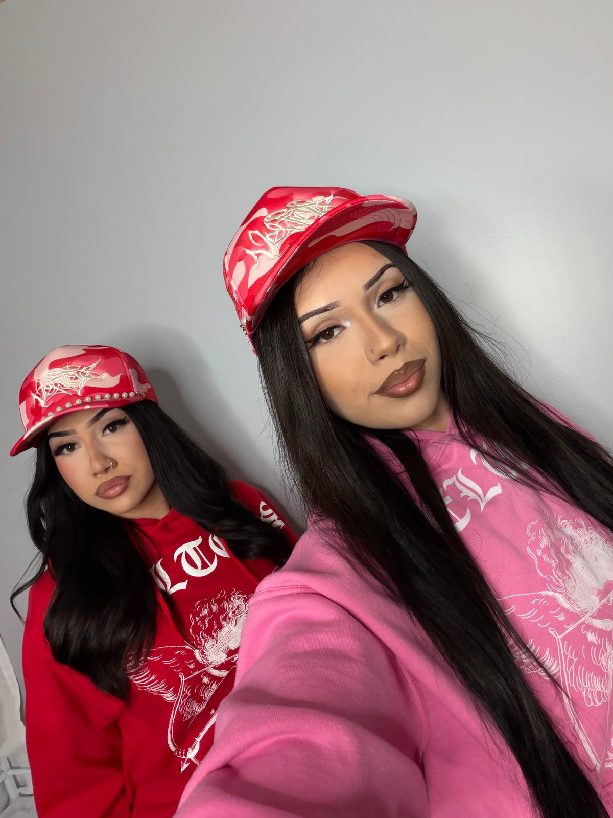 Logo Pearl Cap (Pink Camo)