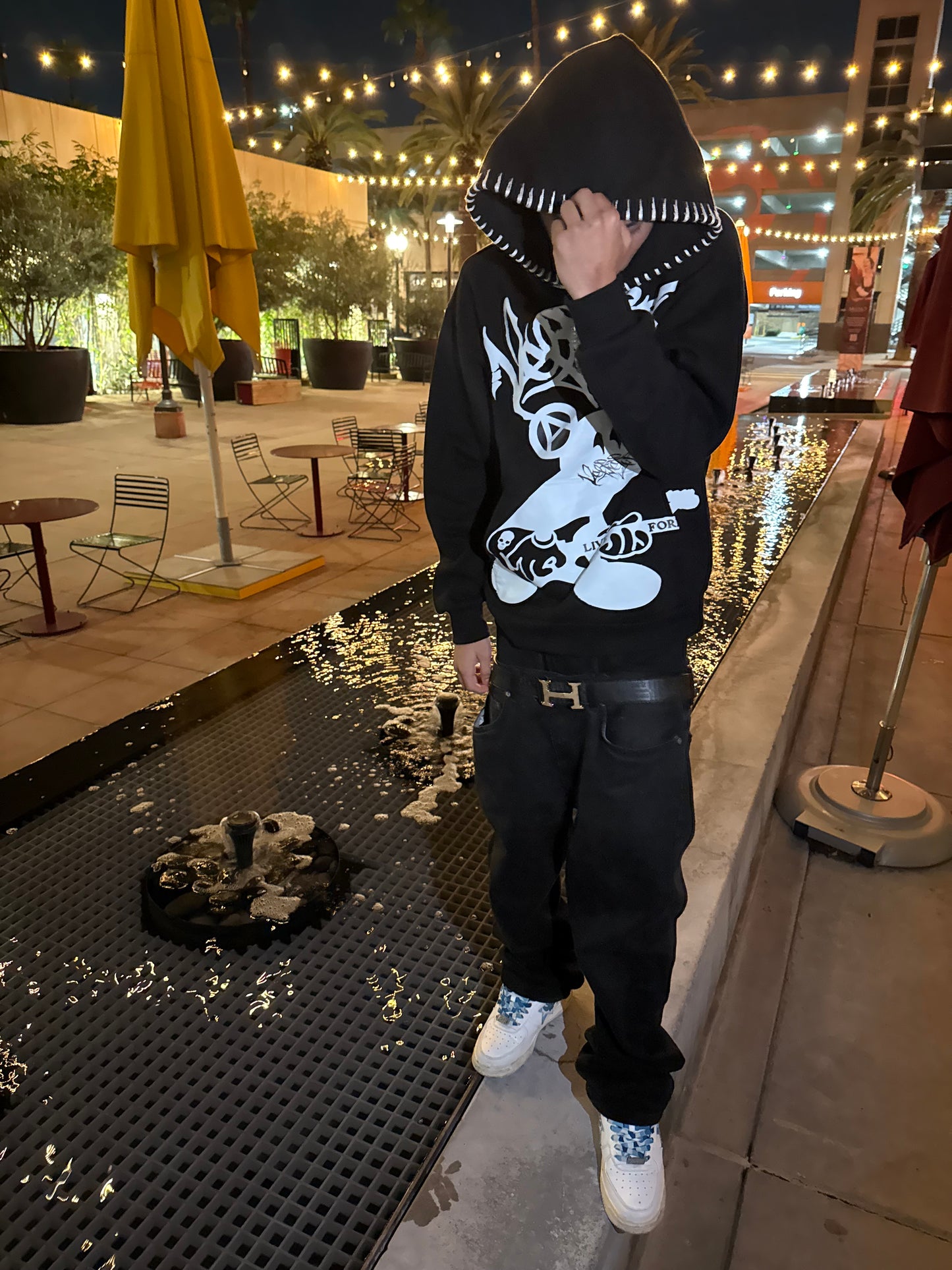 Live Forever Stitch Hoodie