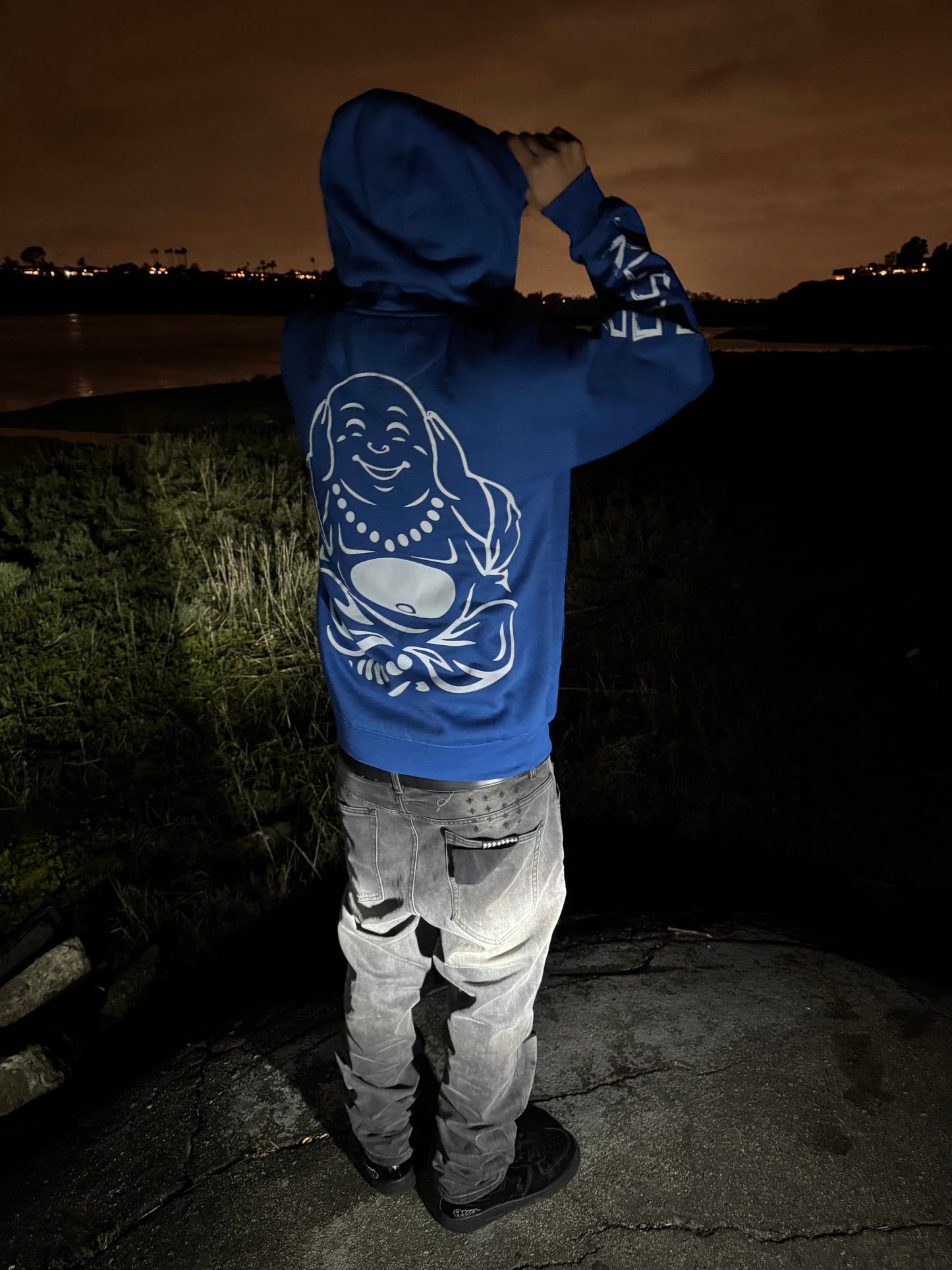 Trust Nobody Hoodie *BLUE*