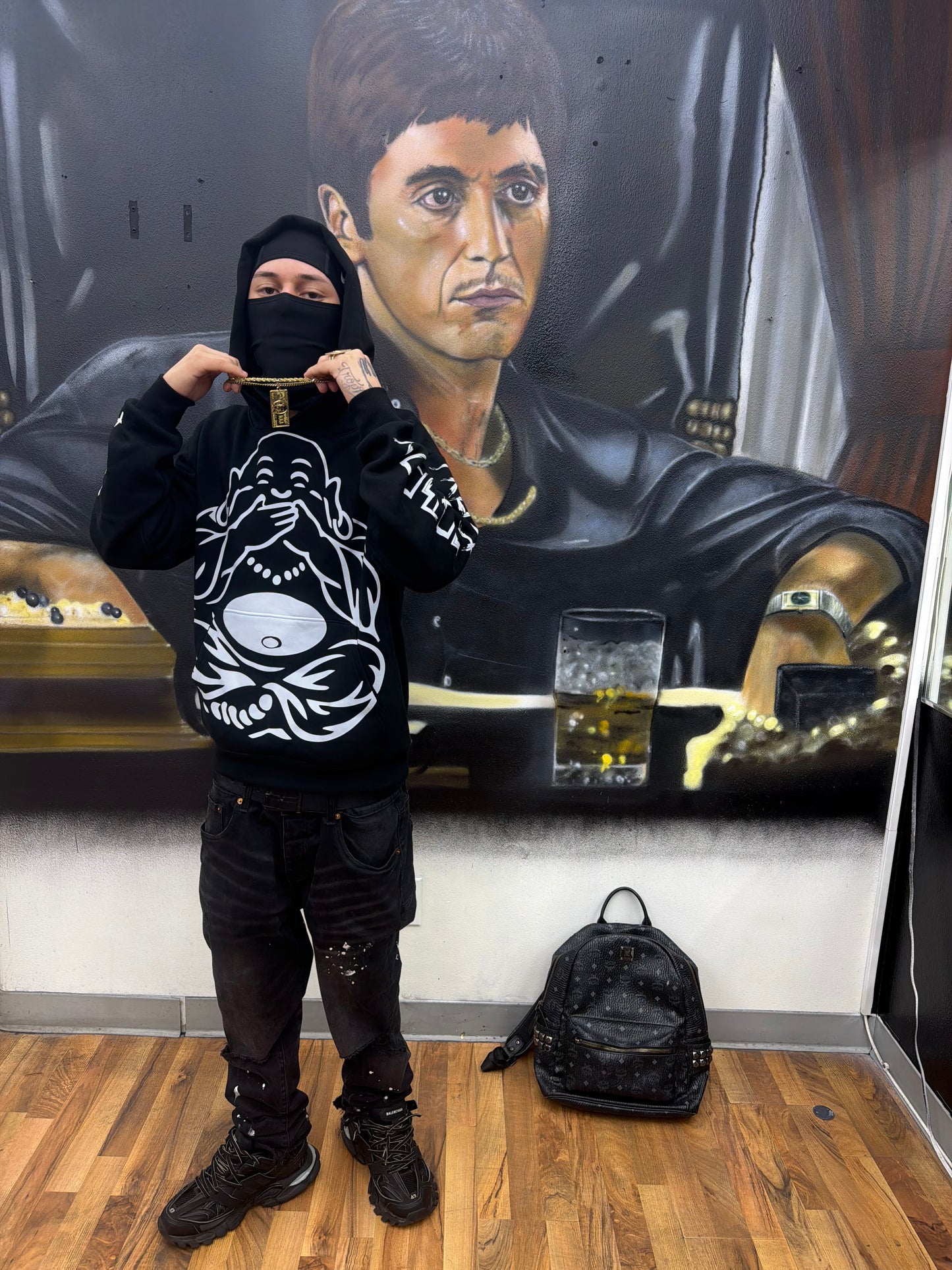 Trust Nobody Hoodie *BLACK*