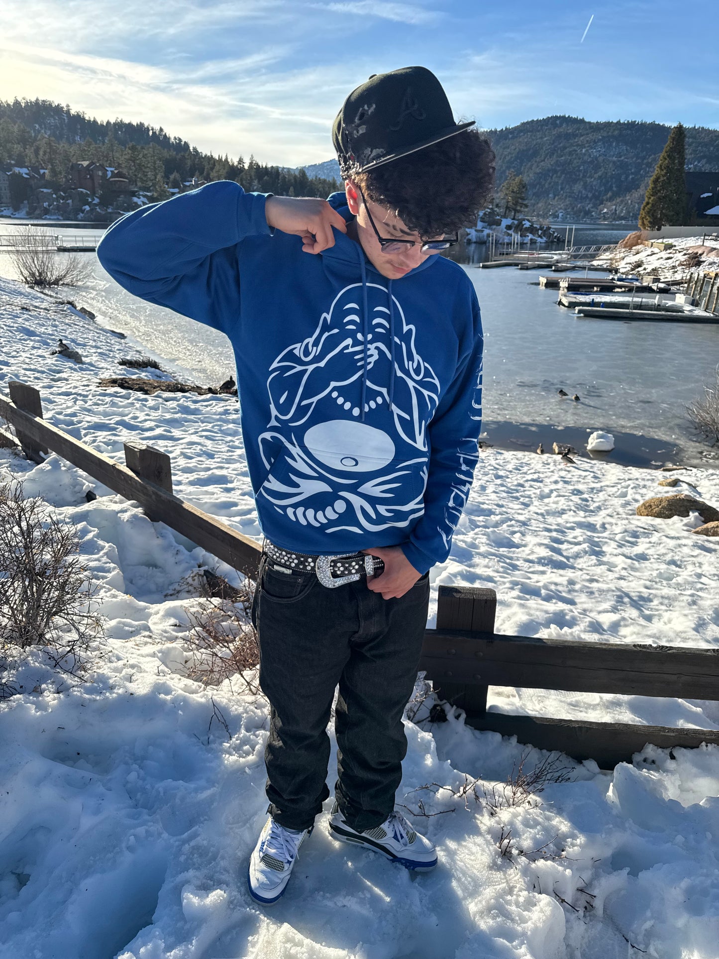 Trust Nobody Hoodie *BLUE*