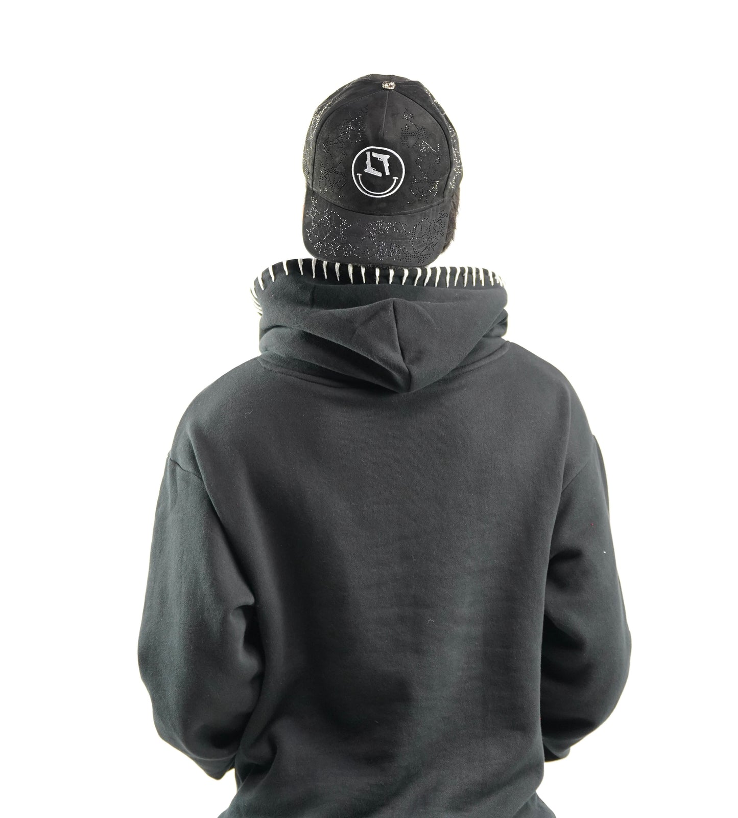 Ghetto Smile Rhinestone Cap