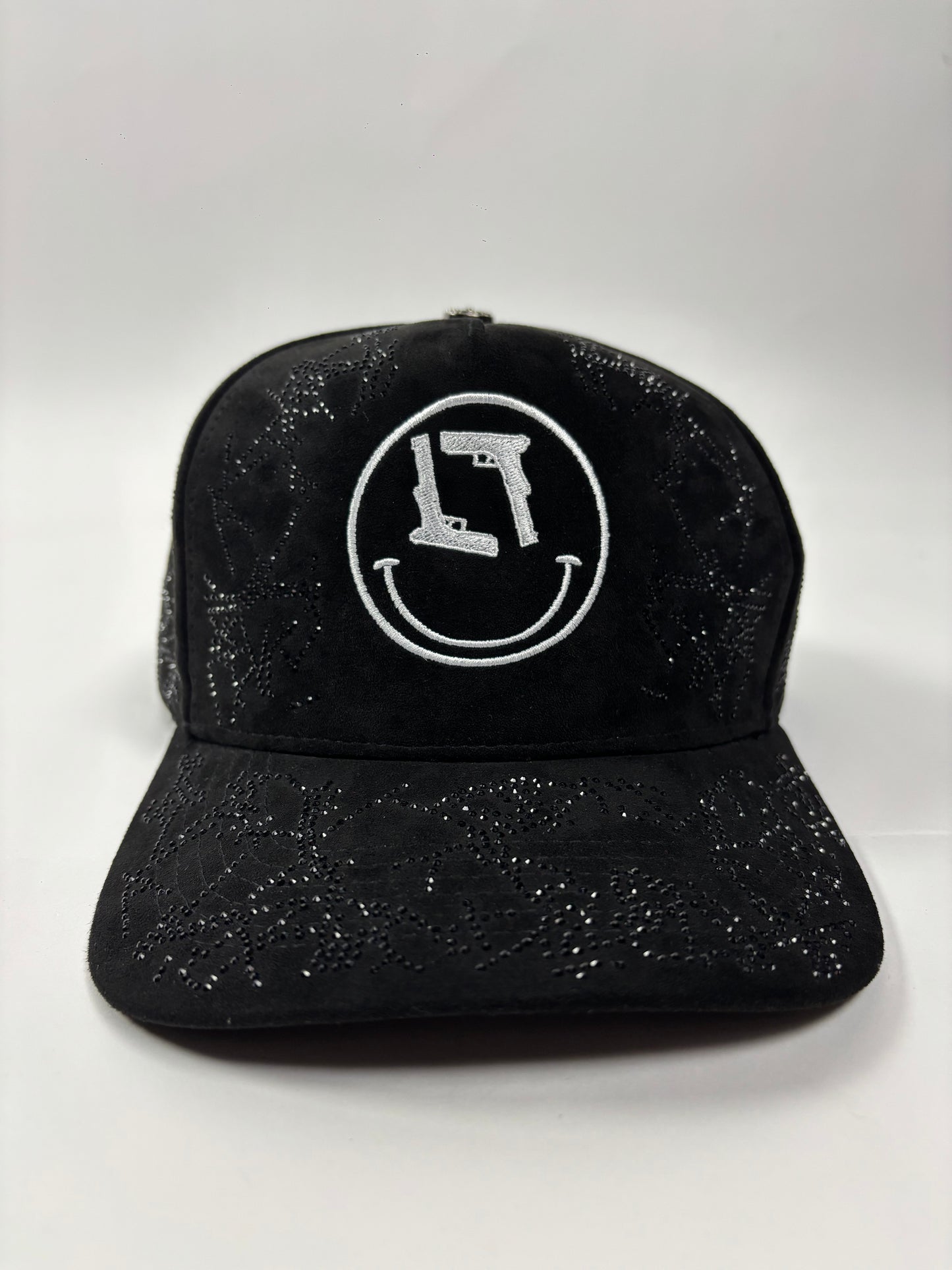 Ghetto Smile Rhinestone Cap