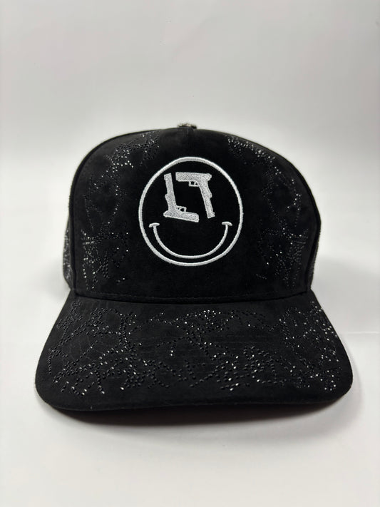 Ghetto Smile Rhinestone Cap