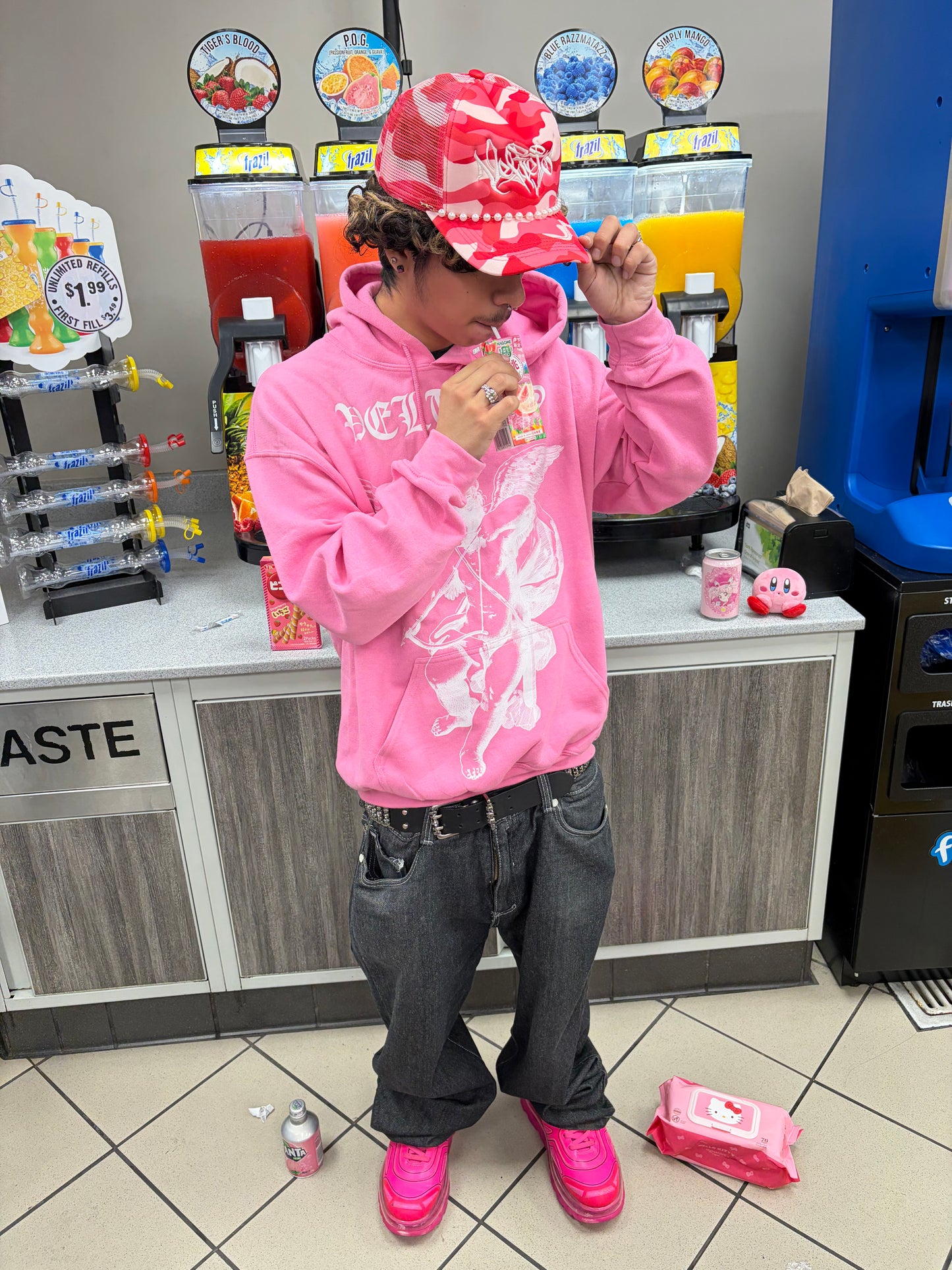 Cupid Hoodie (Pink)