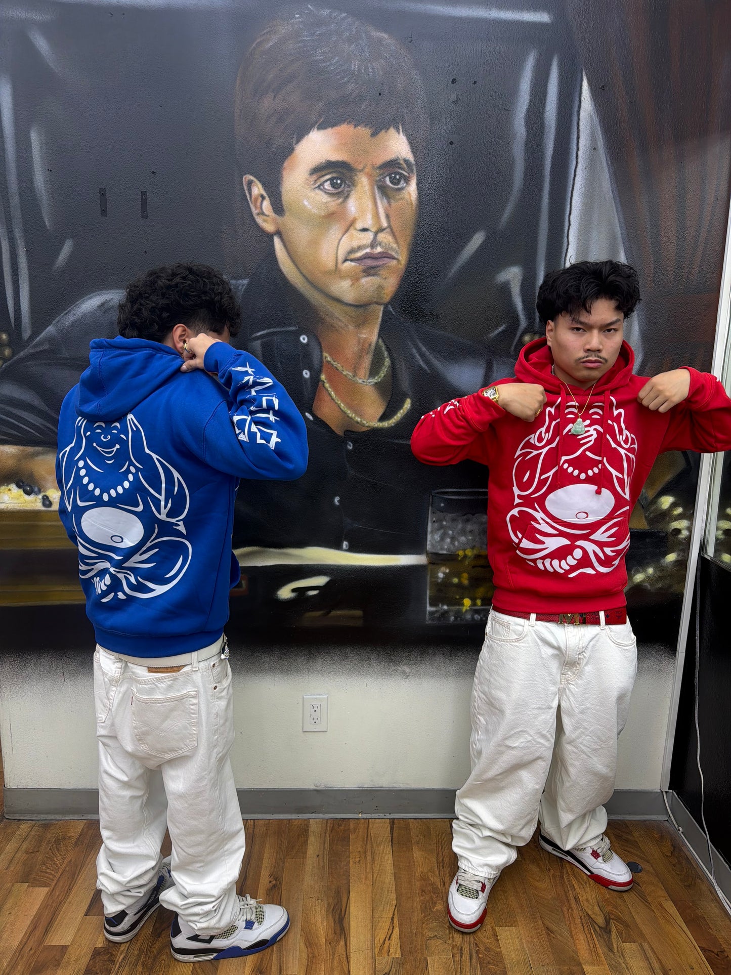 Red + Blue Buddha bundle