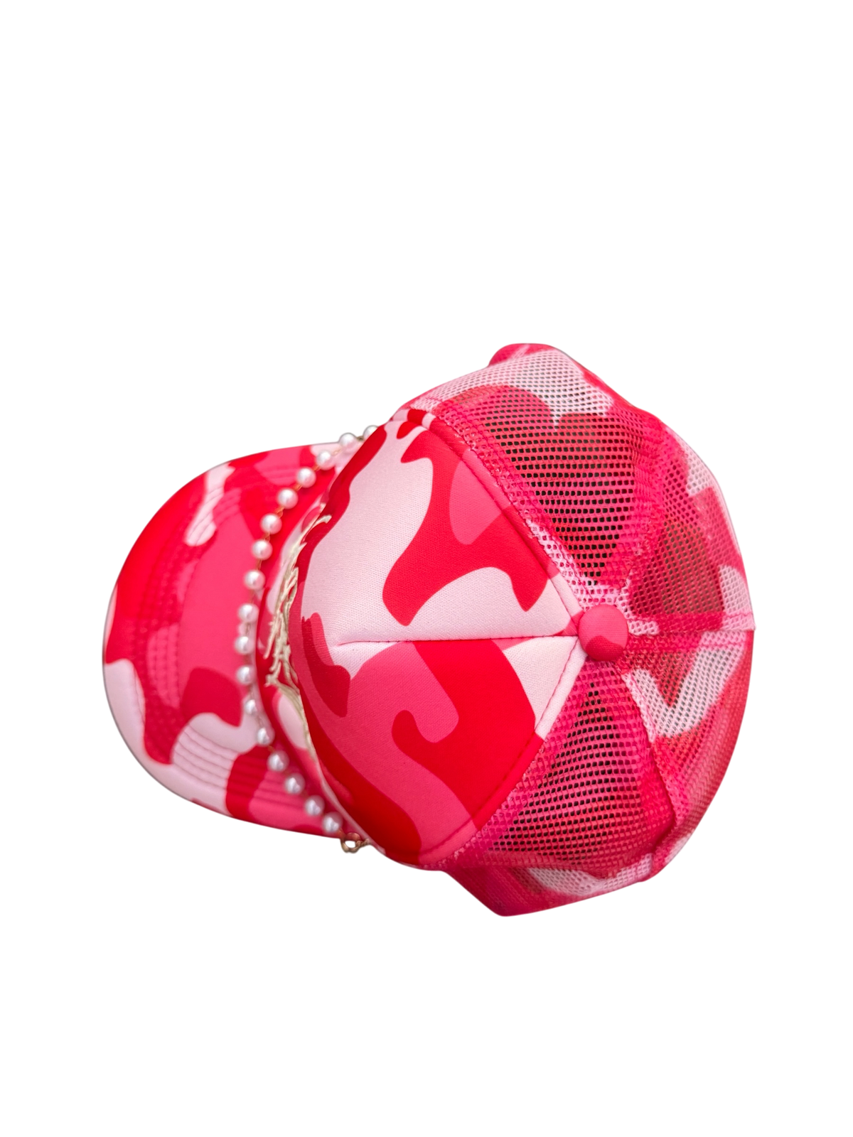 Logo Pearl Cap (Pink Camo)