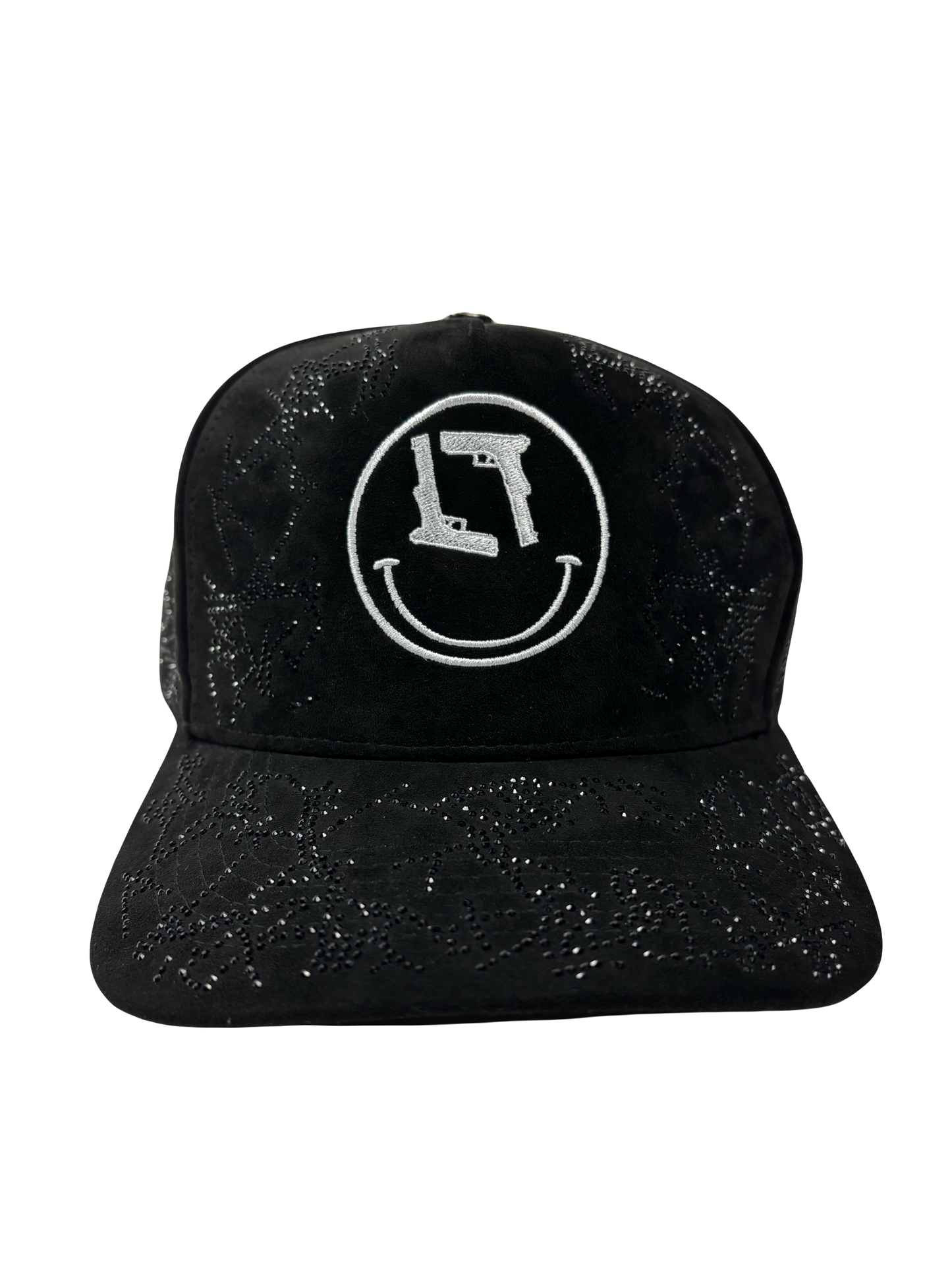 Ghetto Smile Rhinestone Cap